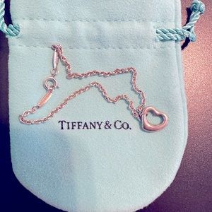 Tiffany Elsa Peretti Open Heart Bracelet- Like new!